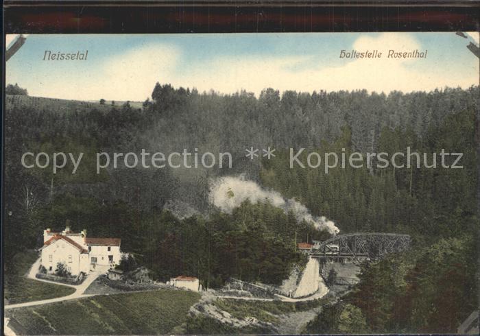 Neisse-Malxetal Haltestelle Rosenthal