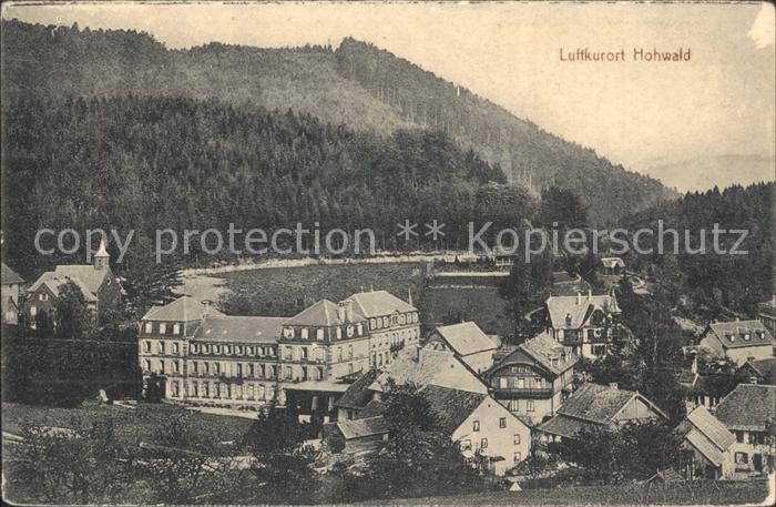 Hohwald Sachsen Teilansicht