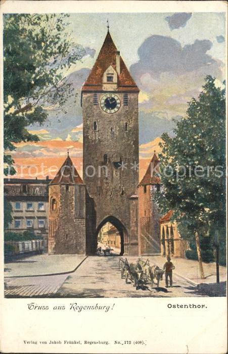 REGENSBURG Bayern Ostentor