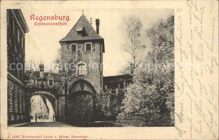 REGENSBURG Bayern Emmeransthor