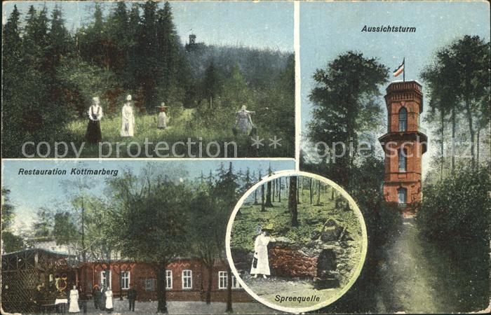 Walddorf Sachsen Kottmarberg Restauration Aussichtsturm Spreequelle