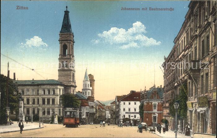 Zittau Johanneum mit Bautznerstrasse