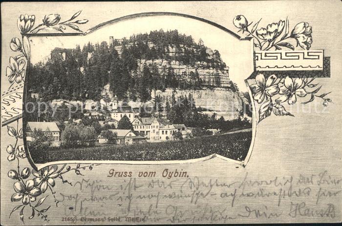 Oybin Sachsen Teilansicht