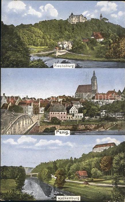 Rochsburg mit Penig und Wolkenburg