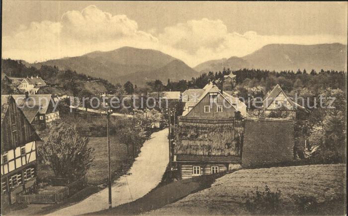 Hain Oybin Ortsblick