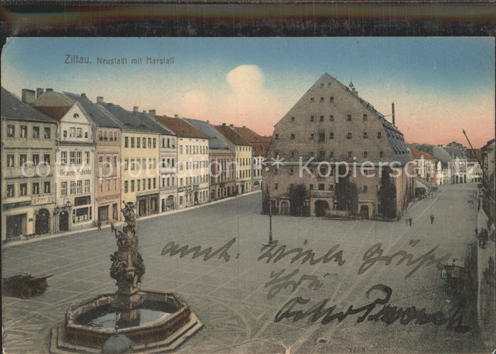 Zittau Neustadt mit Marstall