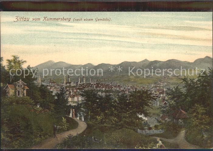 Zittau Blick vom Kummersberg