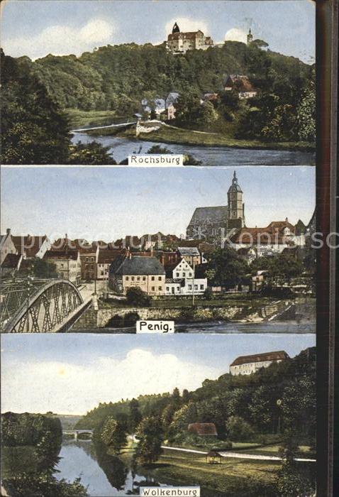 Rochsburg mit Penig und Wolkenburg