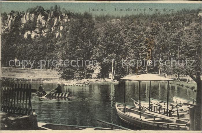 Jonsdorf Gondelfahrt mit Nonnenfelsen