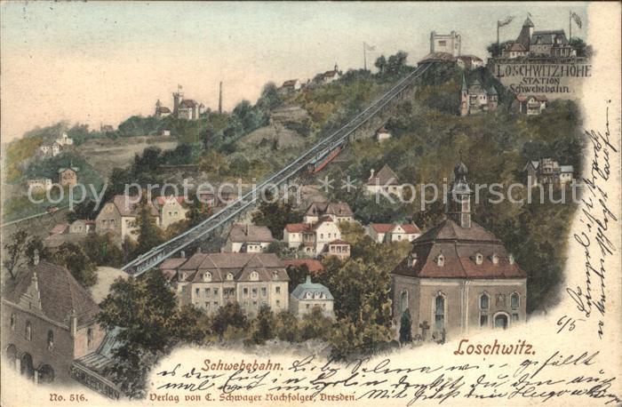 Loschwitz Schwebebahn Loschwitz Hoehe