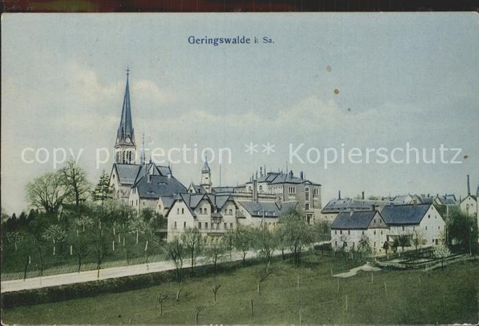 Geringswalde Teilansicht Kirche