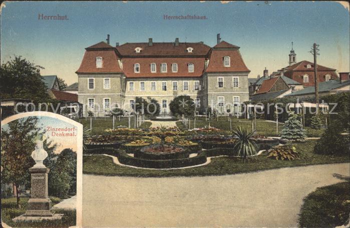 Herrnhut Herrschaftshaus Zinzendorf Denkmal