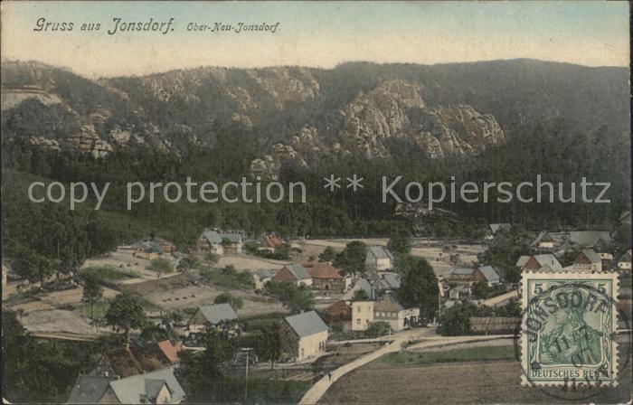 Jonsdorf Panorama Ober Neu Jonsdorf