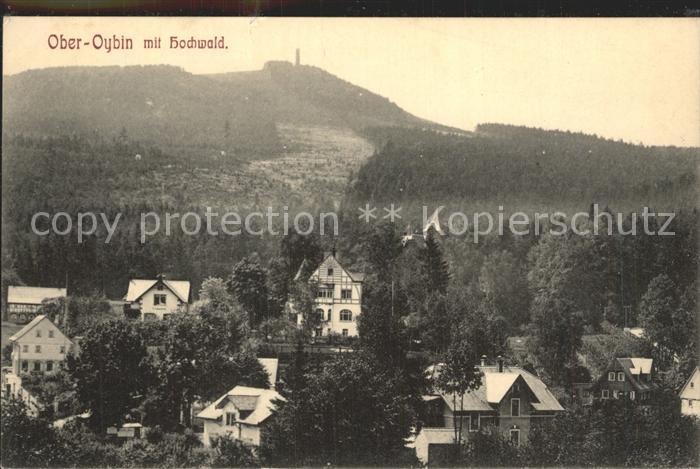 Ober Oybin mit Blick zum Hochwald