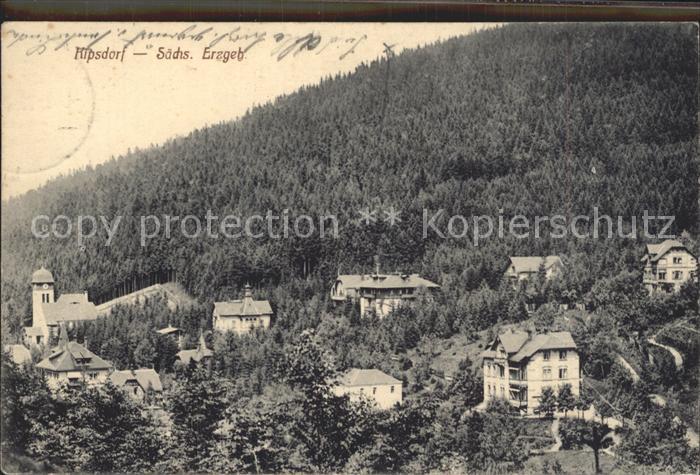 Kipsdorf Teilansicht Villen