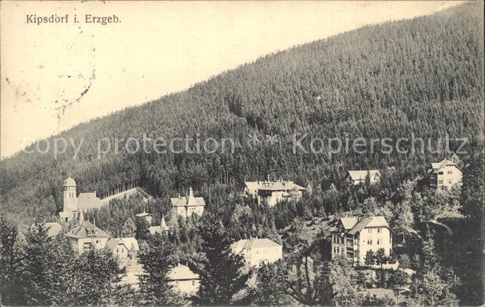 Kipsdorf Teilansicht Villen