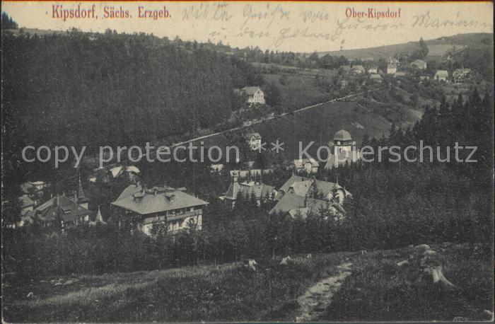 Kipsdorf Teilansicht mit Blick nach Oberkipsdorf