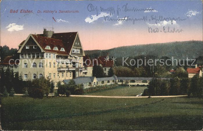 Bad Elster Dr Koehlers Sanatorium