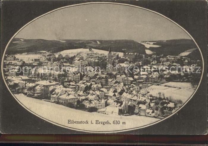 Eibenstock Winterpanorama