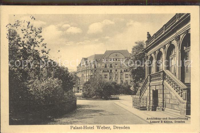 DRESDEN Elbe Palast- Hotel Weber