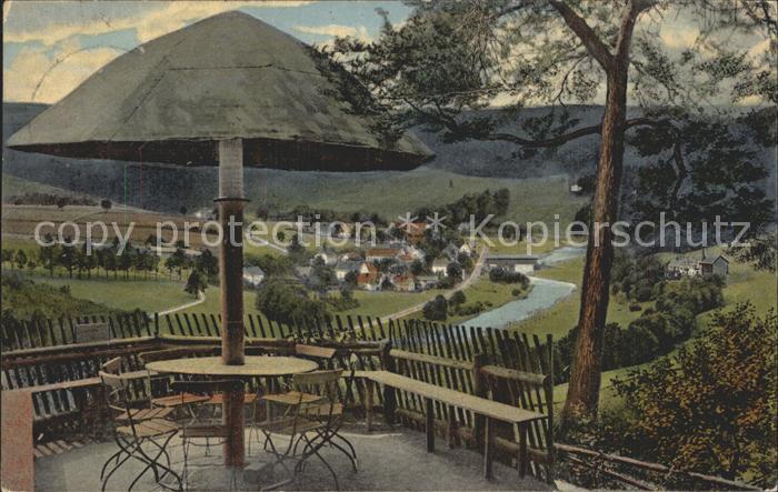 Hennersdorf Augustusburg Blick vom Kunnerstein