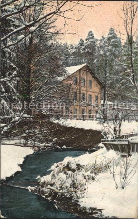 Langebrueck Haidemuehle im Winter