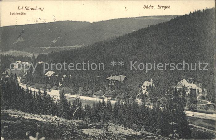 Baerenburg Sachsen Tal Schaefermuehle