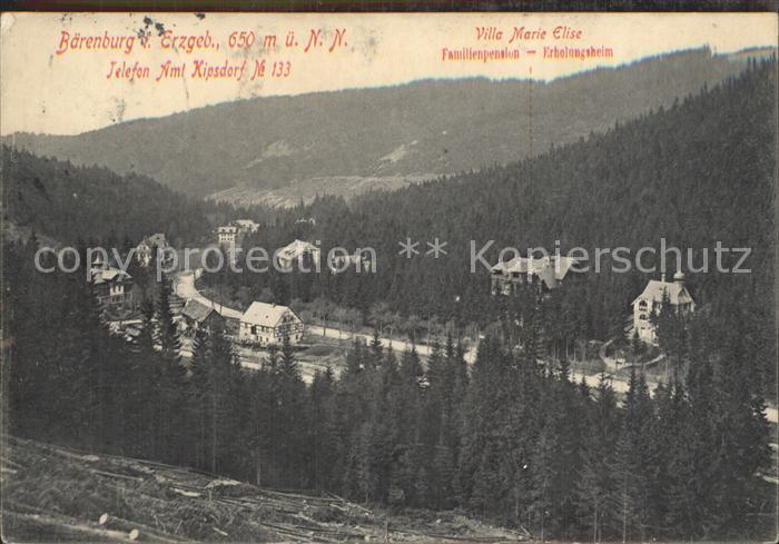 Baerenburg Sachsen Villa Marie Elise