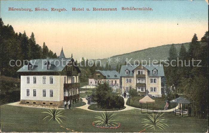 Baerenburg Sachsen Hotel Restaurant Schaefermuehle