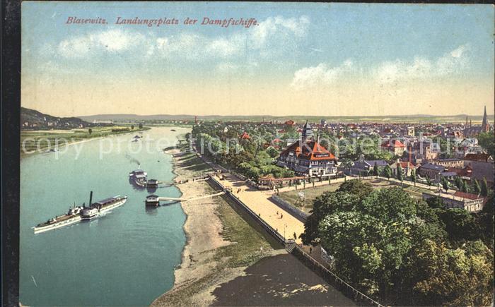 Blasewitz Dresden Landungsplatz der Dampfschiffe