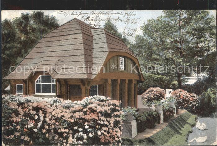 DRESDEN Elbe Parkhaeuschen