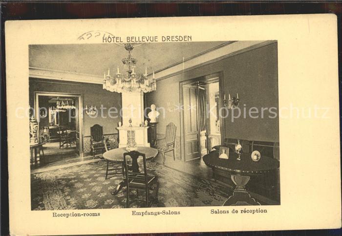 DRESDEN Elbe Hotel Bellevue Empfangs- Salons