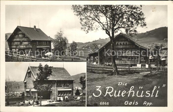 Gais AR Die 3 Ruehuesli