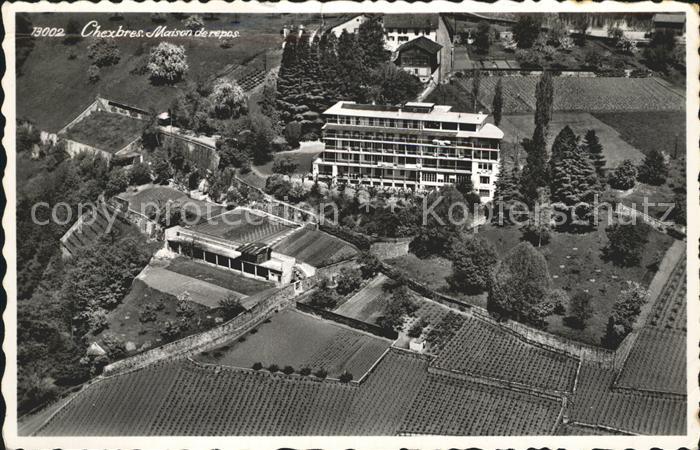 Chexbres Maison de repos vue aerienne