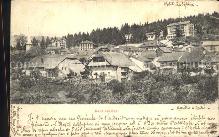 Ballaigues Teilansicht