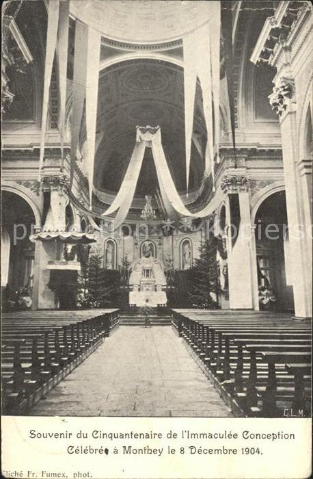 Monthey VS Souvenir du Cinquantenaire de l'Immaculee Conception