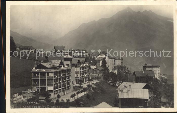 Leysin L'Abeille et Pic Chaussy