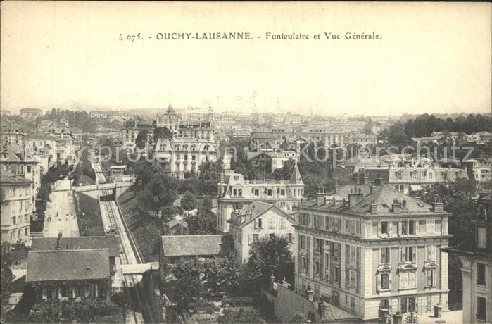 Ouchy Funiculaire vue generale