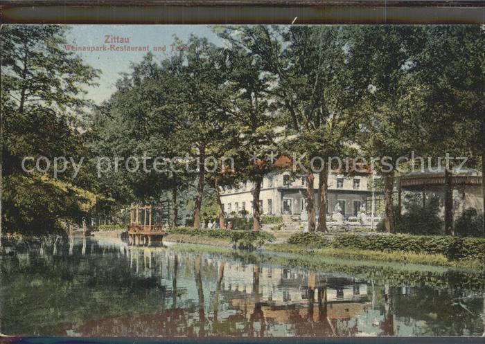 Zittau Weinaupark Restaurant Teich