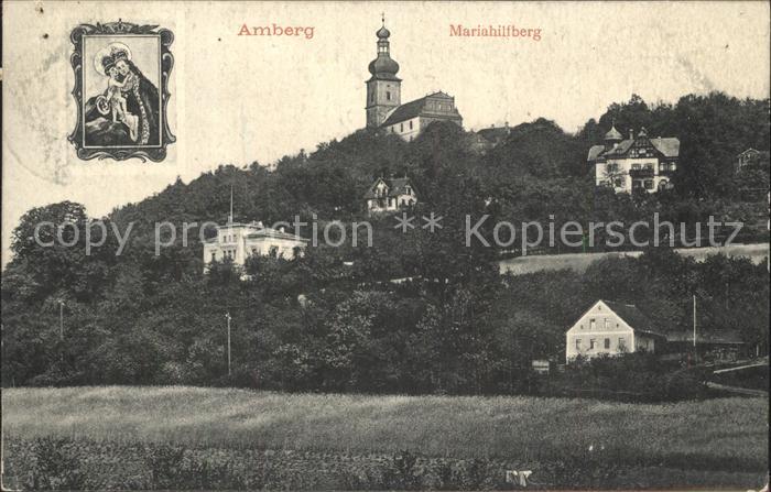 Amberg Oberpfalz Mariahilfberg Wallfahrtskirche