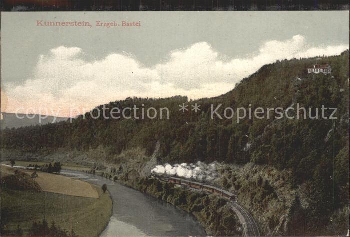 Kunnersdorf Augustusburg Kunnerstein Berggasthof Eisenbahn