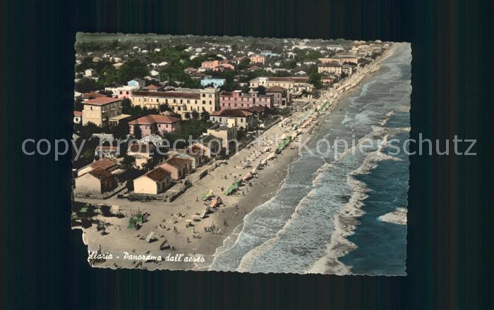 Bellaria Fliegeraufnahme Strandpartie