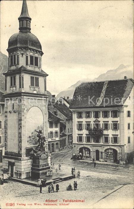 Altdorf UR Telldenkmal
