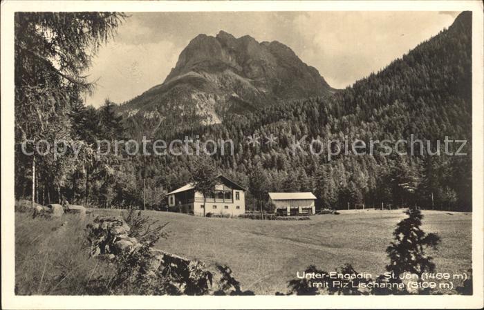 St Jon mit Piz Lischanna