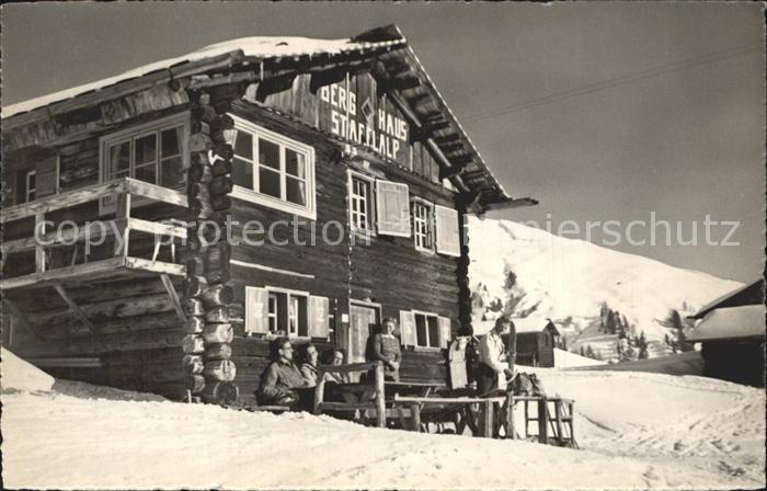 Davos GR Berghaus Stafelalp