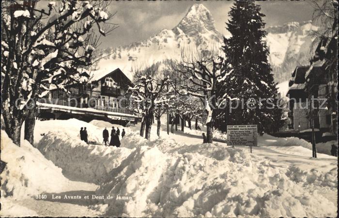 Les Avants et Dent de Jaman