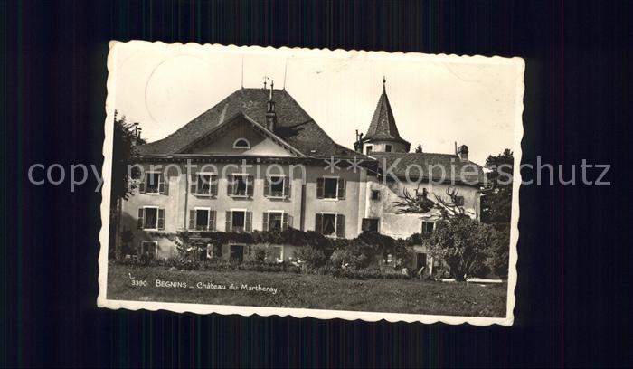 Begnins Chateau du Martheray