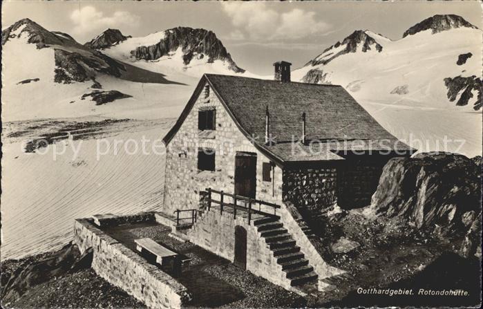 Rotondohuette im Gotthardgebiet