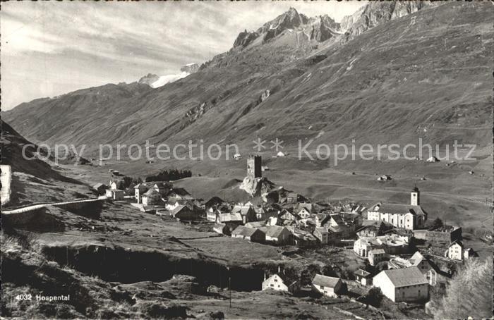 Hospental Totalansicht