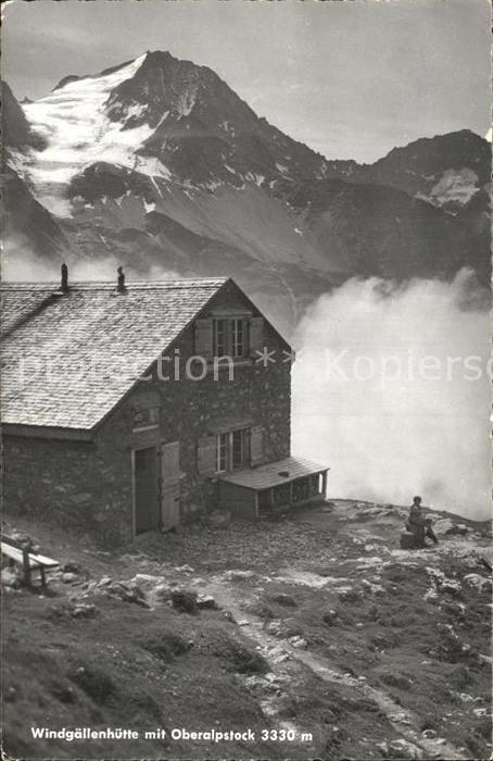 Windgaellenhuette mit Oberalpstock